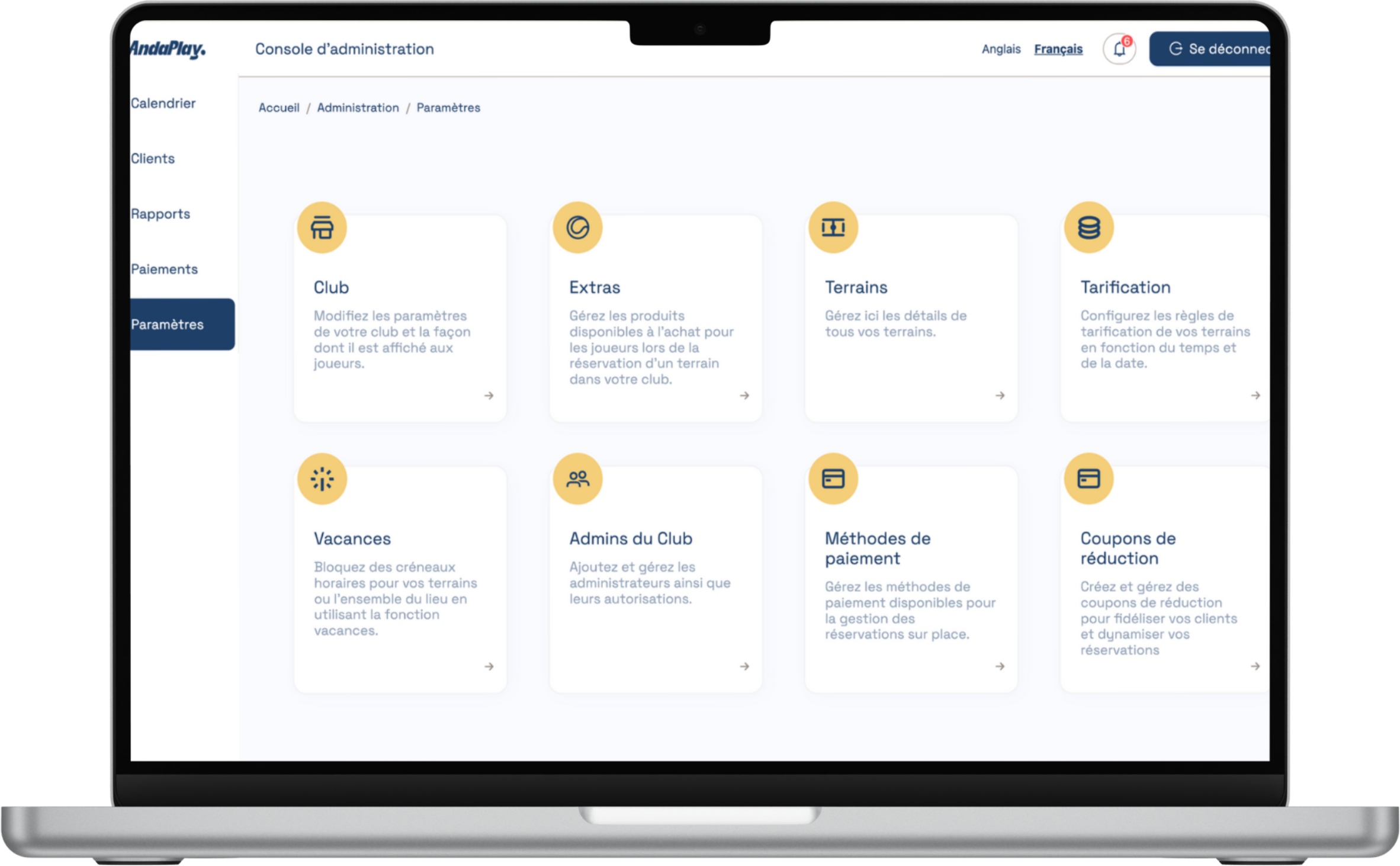 Gestion centralisée