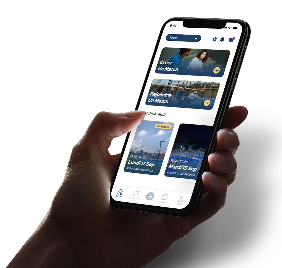 Aperçu de l’application Andaplay